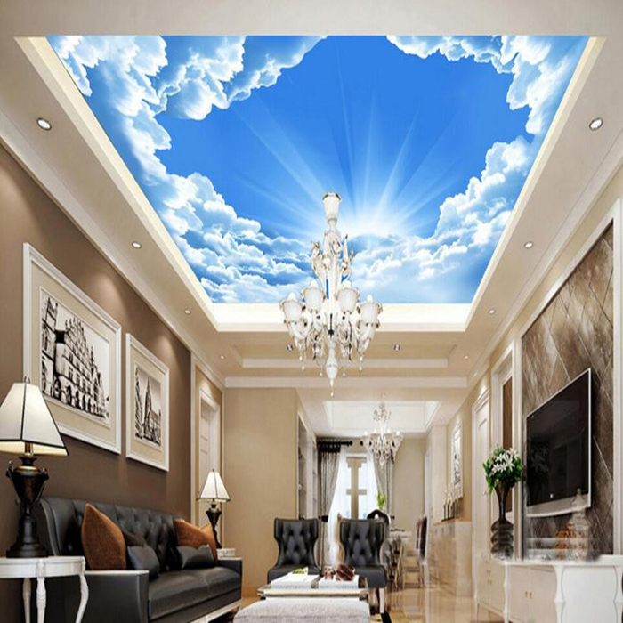 Customized ceiling roof wall mural